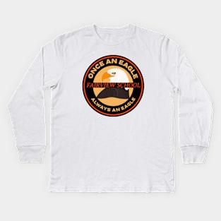 Once An Eagle Always An Eagle Kids Long Sleeve T-Shirt